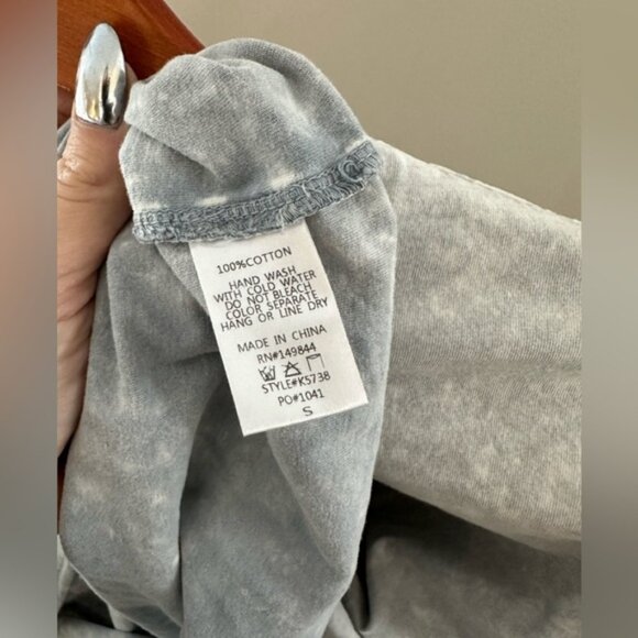 Zutter “Free Bird” Moto Concert Cotton T-Shirt – Size Small - Picture 5 of 5